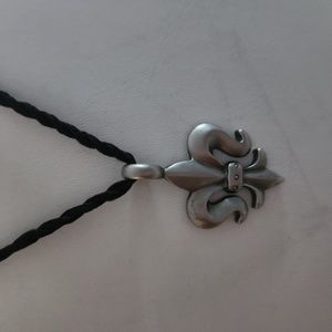 NWOT Pewter Adgustable Necklace